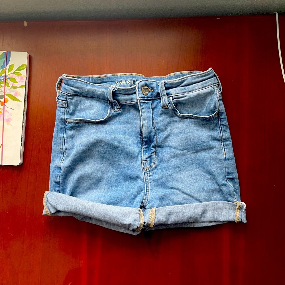 American Eagle high waisted cutoff Jean shorts